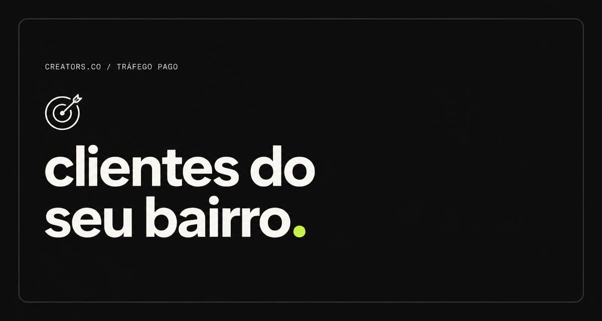 Capa do artigo: Tráfego pago para negócios locais: anúncios no Google e Instagram para pequenas empresas